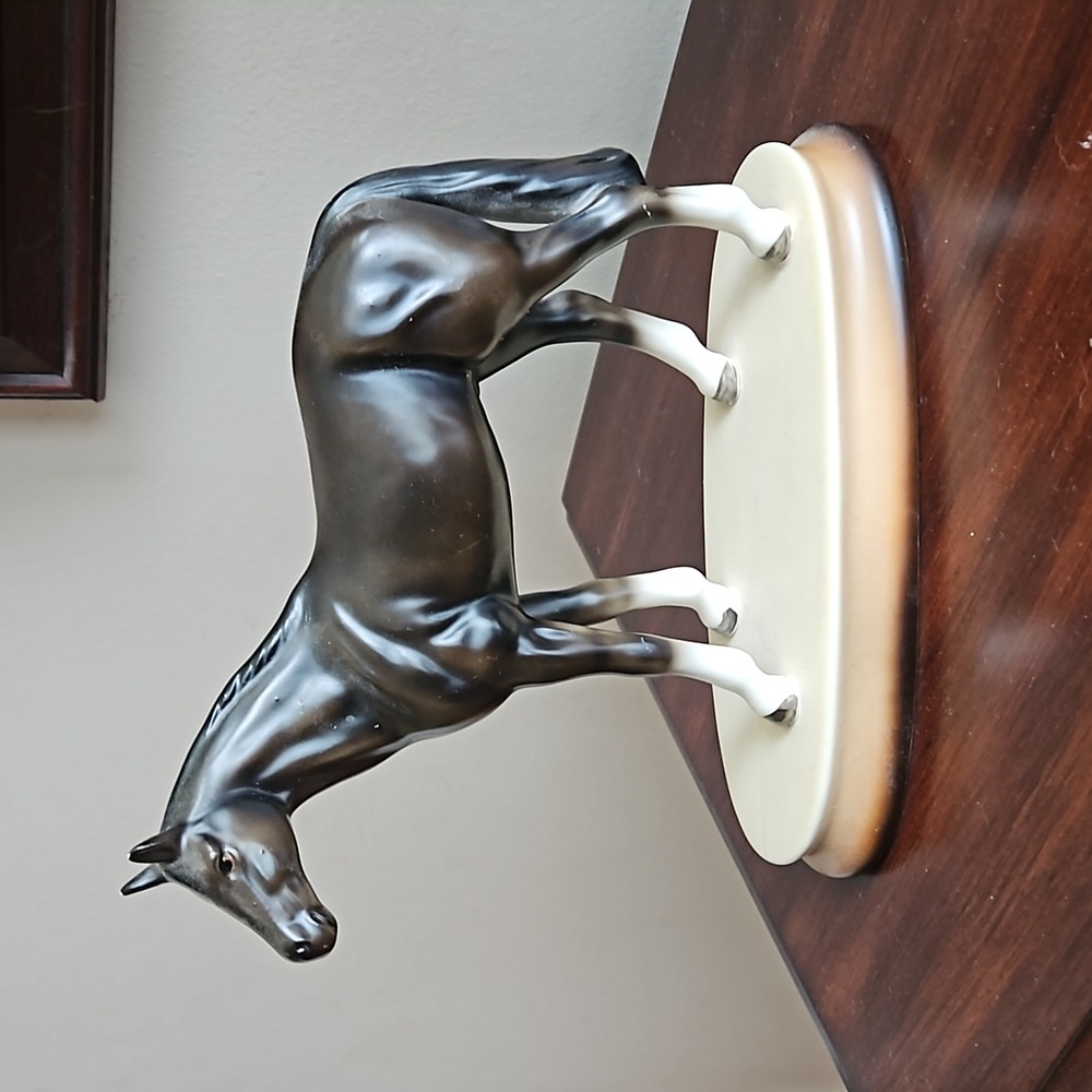 Vintage ceramic horse